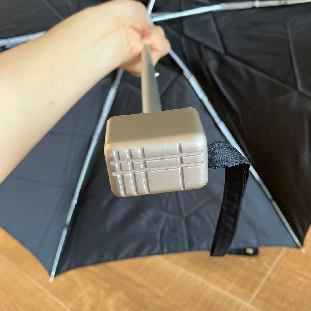 【未使用】バーバリー 折りたたみ傘　BURBERRY　ブラック ノバチェック
