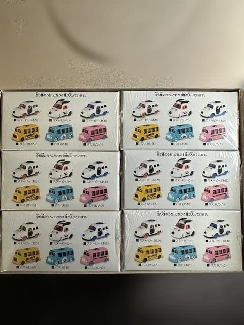 【トミカ】 PEANUTS 生誕70周年記念 ドリームトミカコレクション 全６種