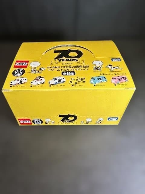 【トミカ】 PEANUTS 生誕70周年記念 ドリームトミカコレクション 全６種
