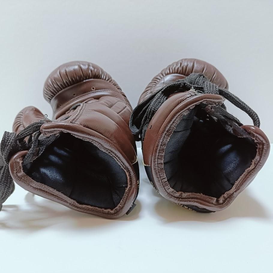 TOP BOXER トップボクサー ボクシンググローブ ブラウン 16oz