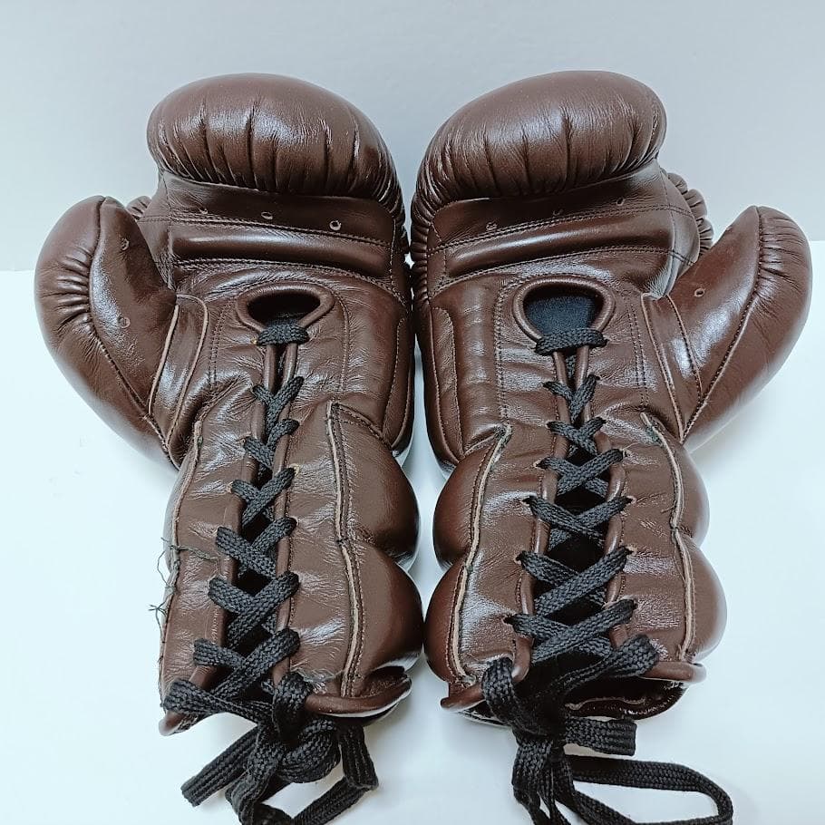 TOP BOXER トップボクサー ボクシンググローブ ブラウン 16oz