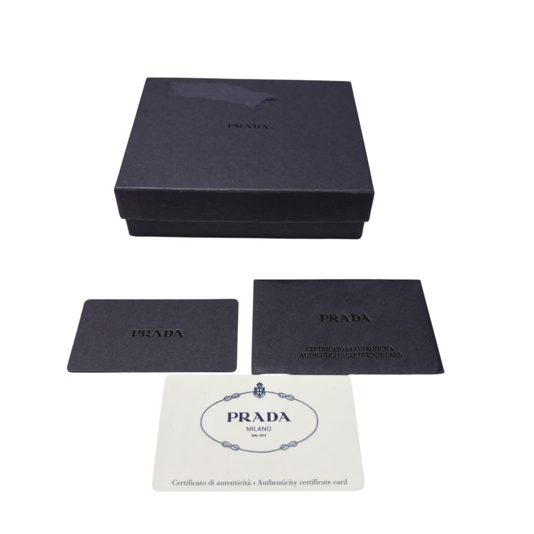 ［正規品］PRADA プラダ　キーケース　キルティング ブラック　黒　6連