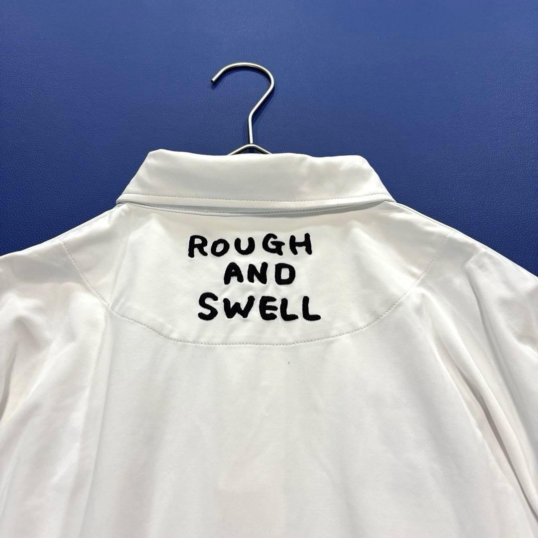 rough&swell ゴルフ 半袖ポロシャツ ホワイト S カモノハシ
