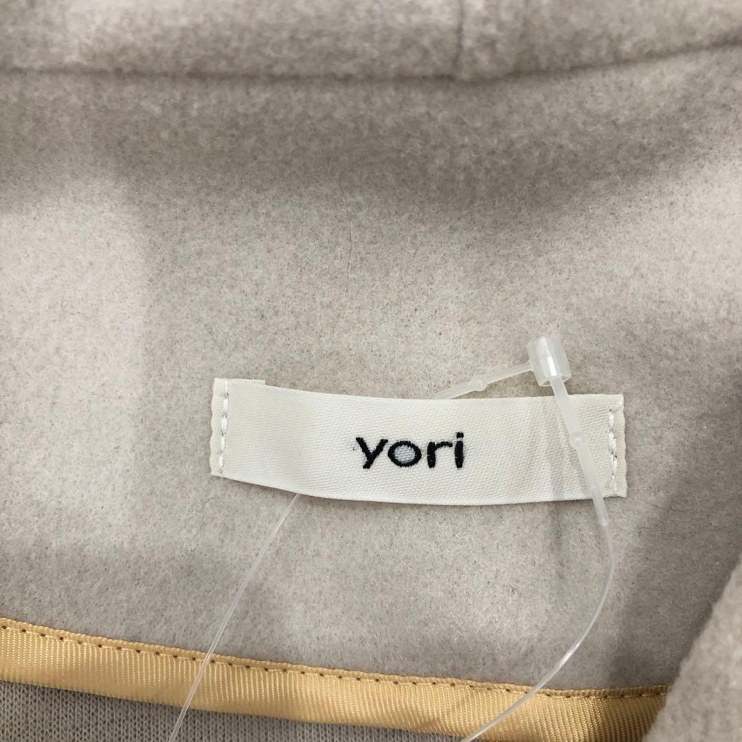 R00847 yori ヨリ　ベージュ フード付きジャケット　コート
