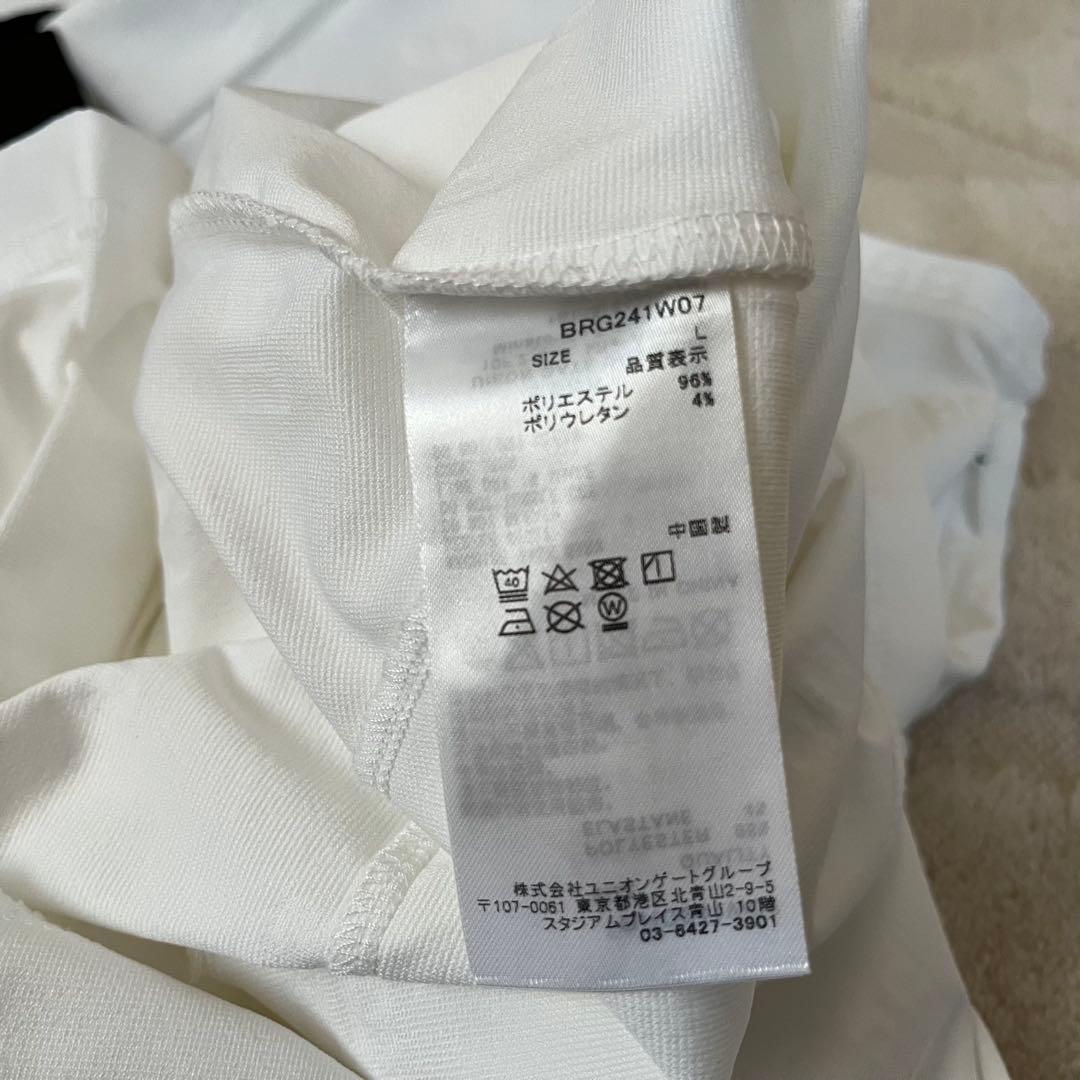 新品★38,500円 BRIEFINGゴルフワンピース ノースリーブスカート白L