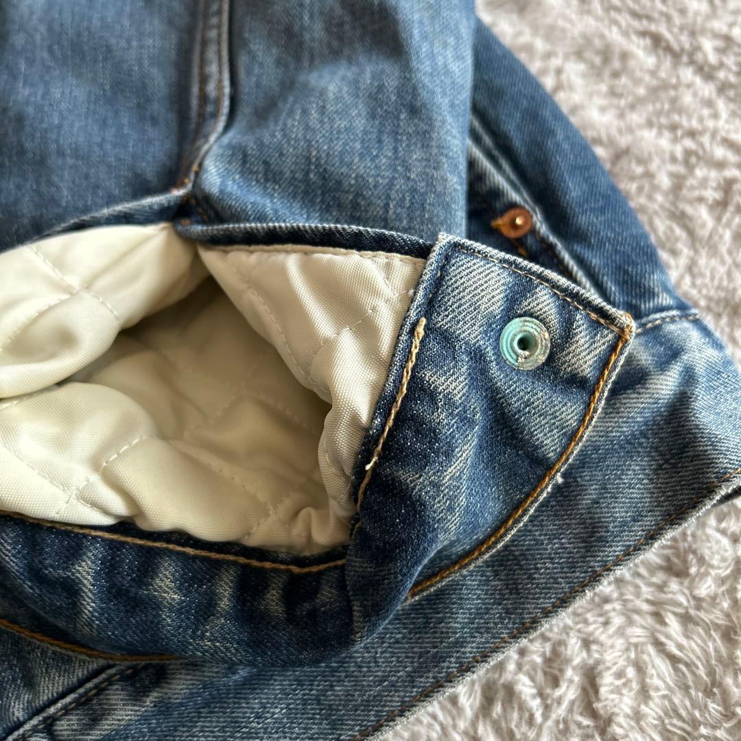 00s ユーロ Levi's 71511 ボアデニムジャケット ハンドウォーマー