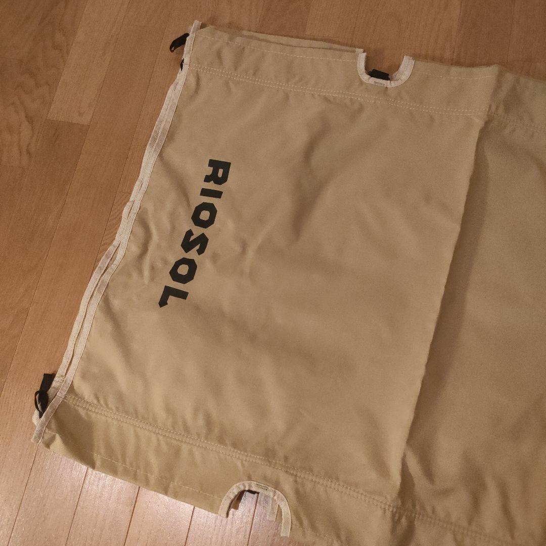 新品 RIOSOL High and Low 2way コット キャンプ ベンチ