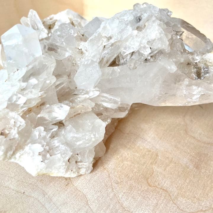 大きいマニカランクラスター　500g クリスタル　水晶　宝石　パワーストーン