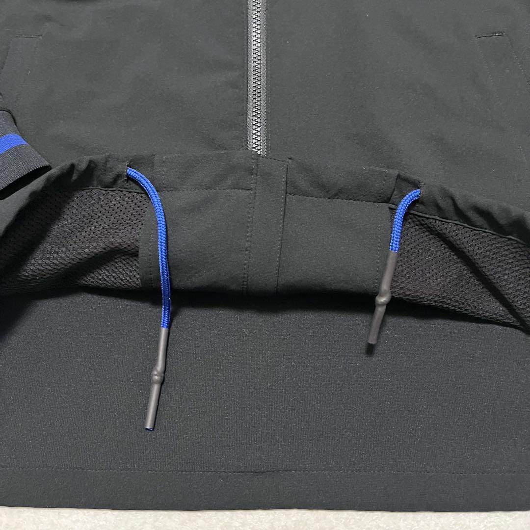 ACANTHUS × muta MARINE ストレッチコーチジャケット 黒