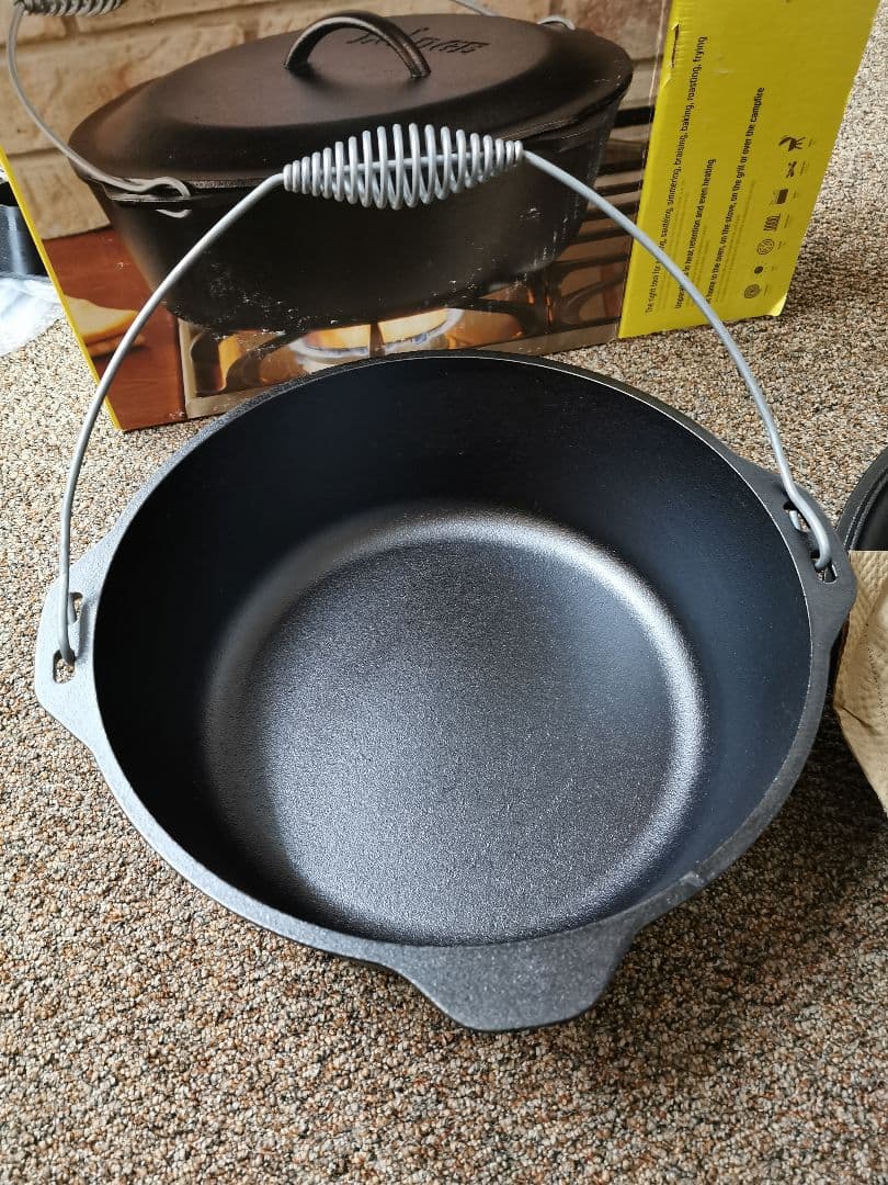 LODGE ロッジ ダッチオーブン　9qt 【未使用】