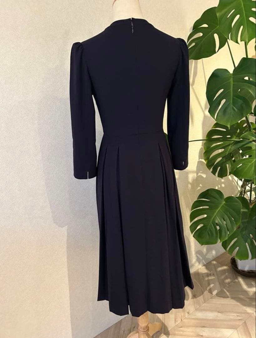 【Cherry.K様】美品CELFORD ボウタイ プリーツワンピース 卒業入学