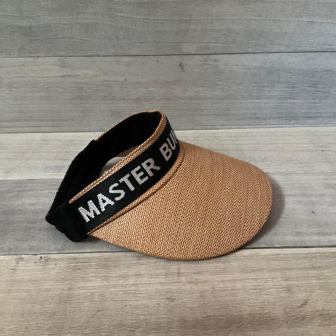 極美品MASTER BUNNY EDITIONワイドブリムバイザー 2024