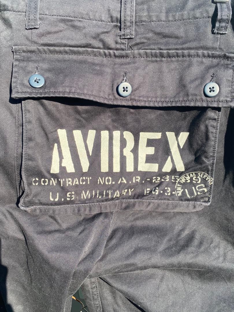 AVIREX スクウェアポケット カーゴパンツ　2XL