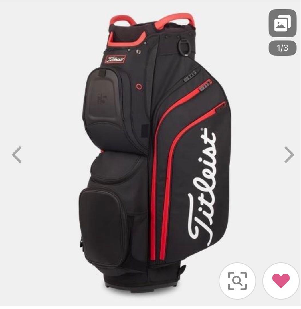 新品Titleist Cart 15 Bag タイトリスト キャディバック