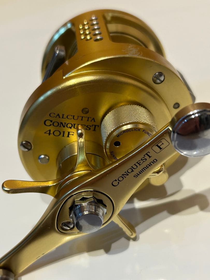CALCUTTA CONQUEST 401F ゴールド