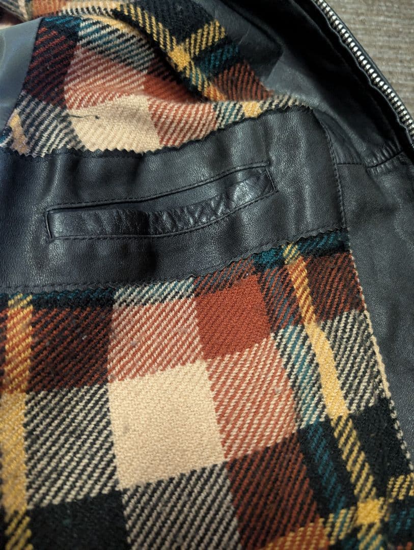 牛革 レザージャケット 革ジャン ヴィンテージ BORIS 日本製