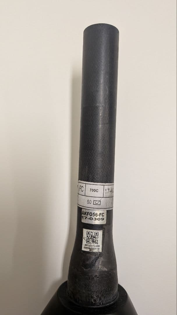 LITESPEED グラベルロード　フロントフォーク カーボン製 ブラック