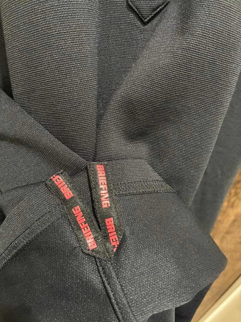 定価19,800円 美品 BRIEFING GOLF ポロシャツ L 黒 日本製