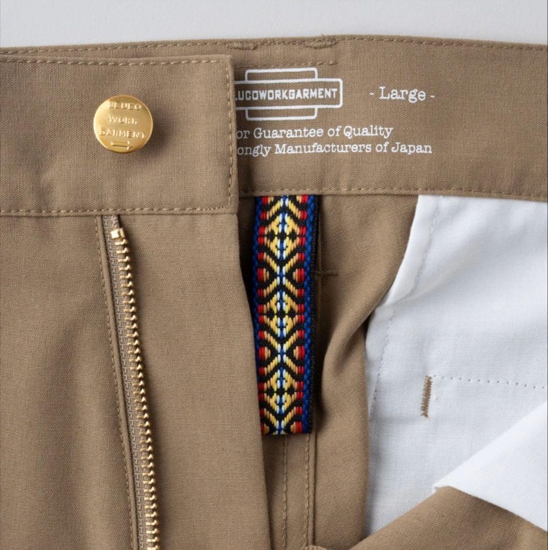 未使用 BLUCO ブルコ ワークパンツ ベージュ XL WORK PANTS
