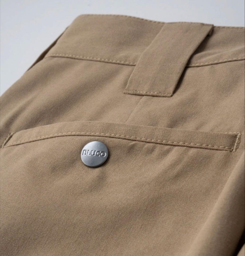 未使用 BLUCO ブルコ ワークパンツ ベージュ XL WORK PANTS