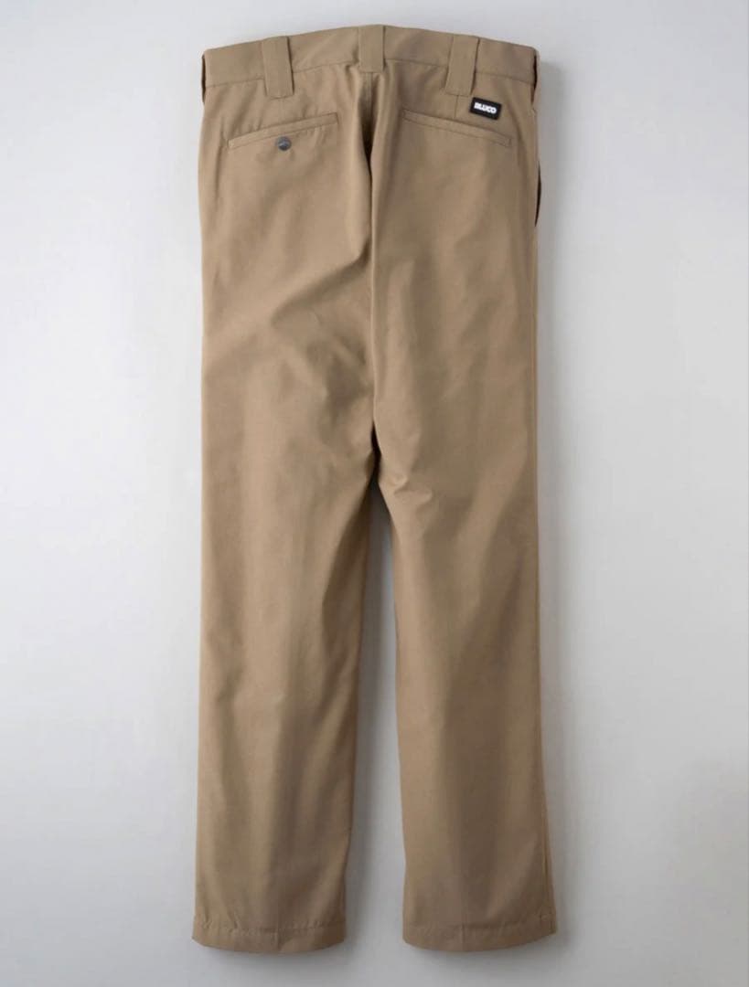 未使用 BLUCO ブルコ ワークパンツ ベージュ XL WORK PANTS