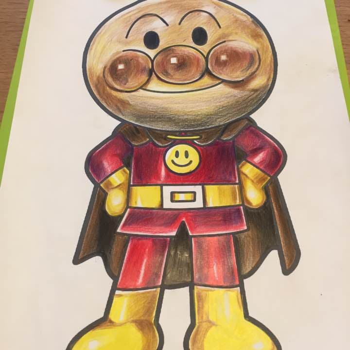 アンパンマン 塗り絵