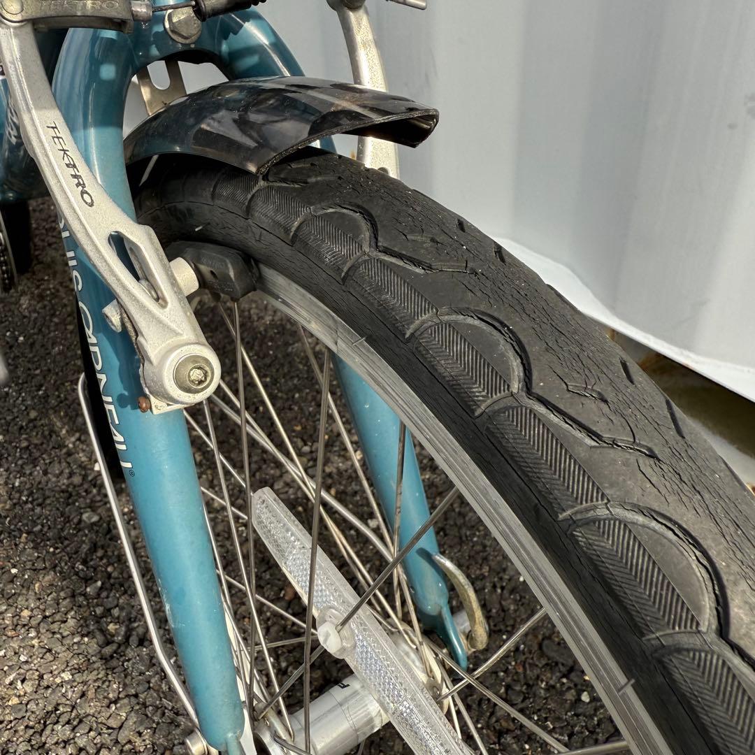 小径車 ルイガノ MV-1 身長160-185cm 定価5.3万円 カゴ付