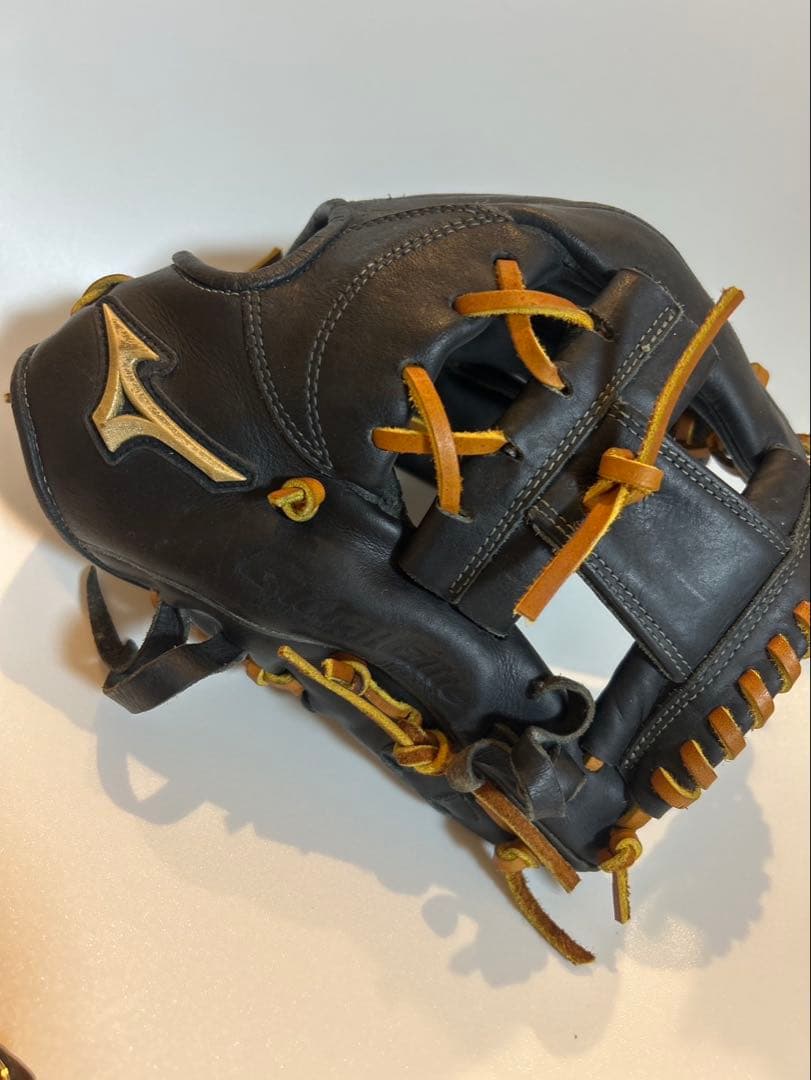 Mizuno 一般硬式用 野球グローブ ブラック