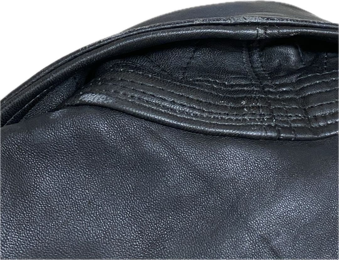 ジャケット・アウター French leather coat BLACK