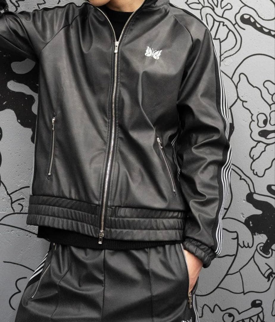 25aw needles レザージャケット　M