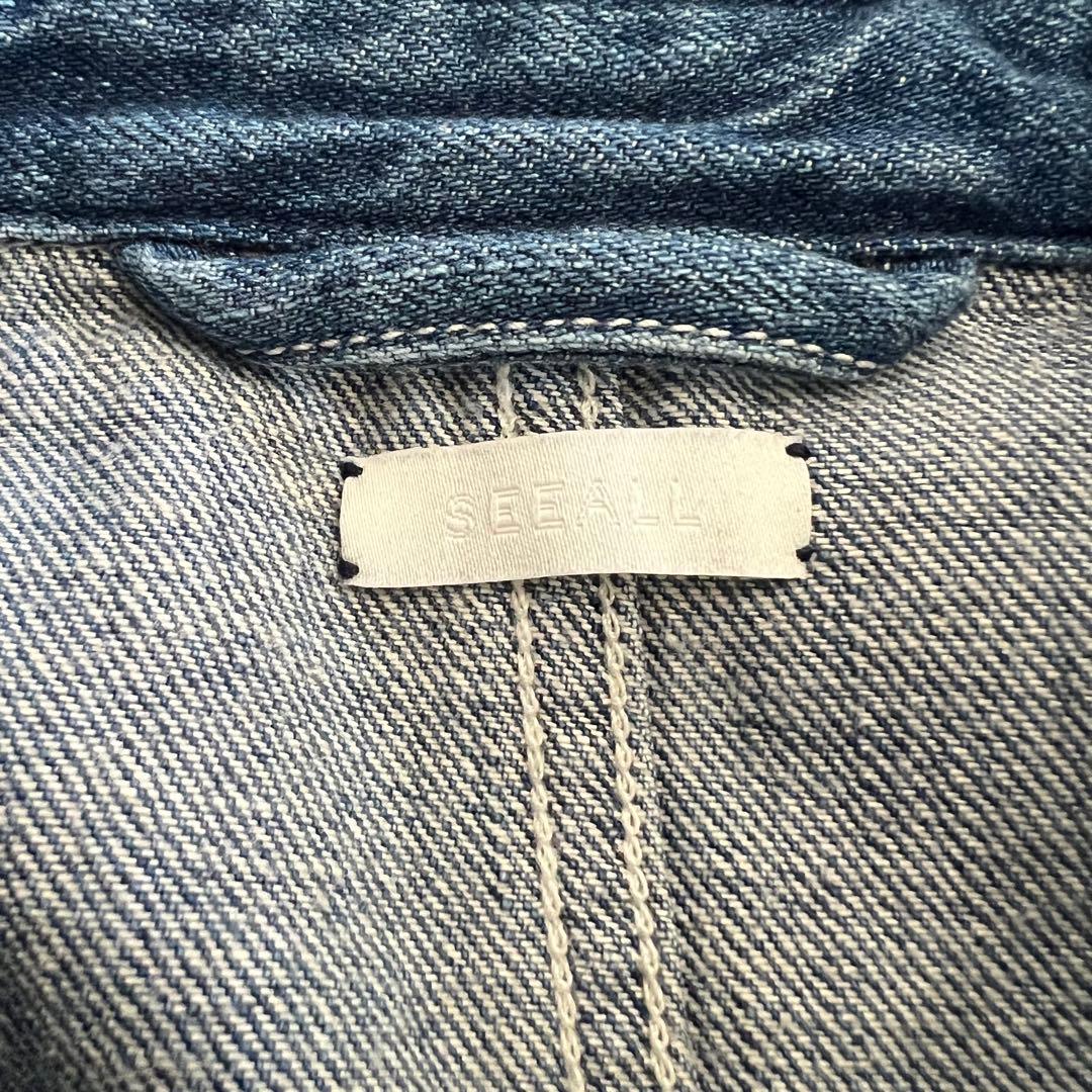 SEEALL DENIM COVERALL/カバーオール デニム