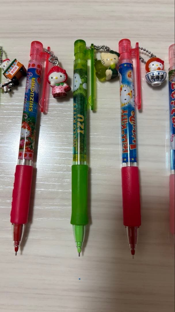 ハローキティ　ご当地シャープペンシル　10本