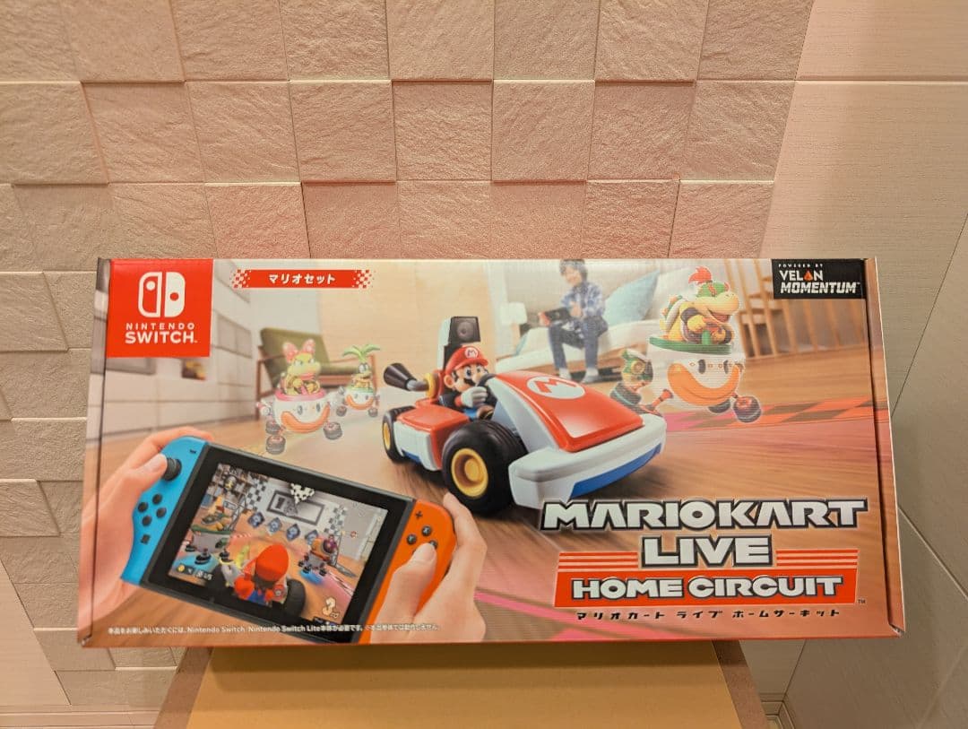 【未使用】マリオカートライブ ホームサーキット（マリオ）限定巾着付