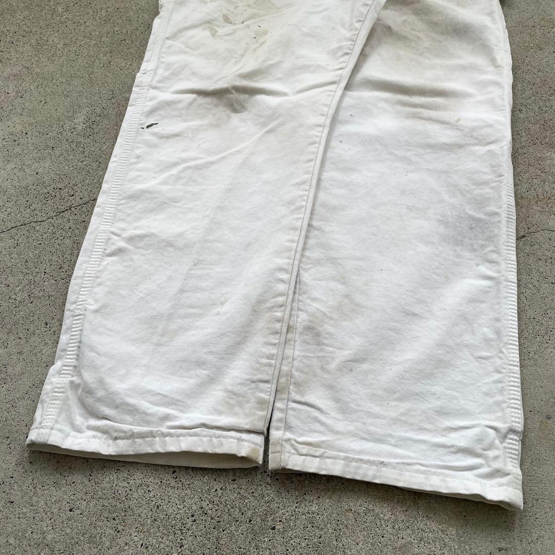 Dickes×SHRWIN WILLIAMS ホワイト ワイド ペインターパンツ