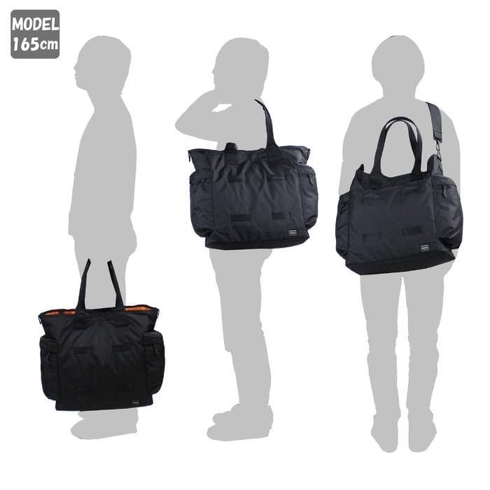 PORTER / FORCE　2WAY TOTE BAG（トートバッグ）ブラック