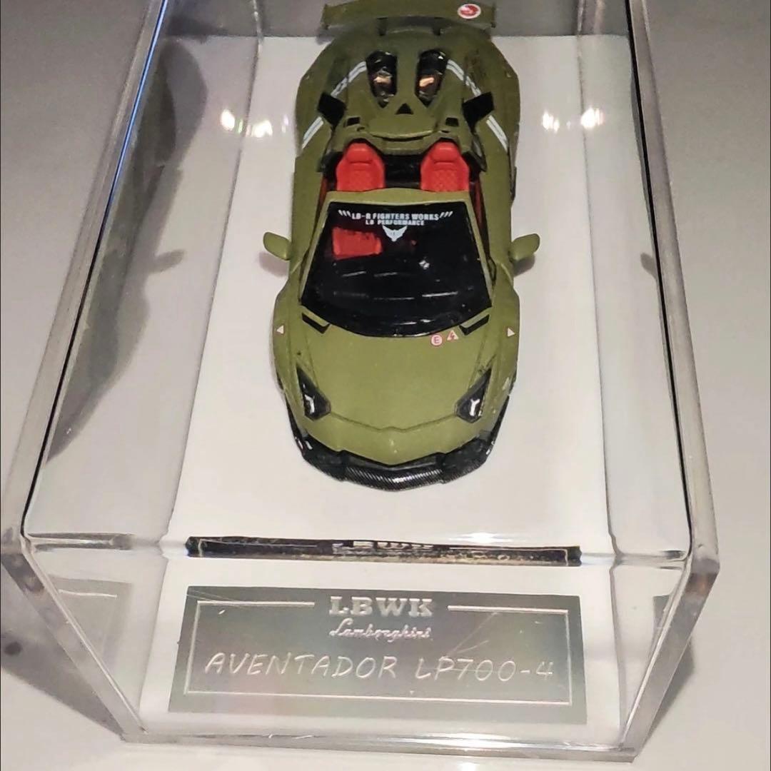 1/64 ランボルギーニ LP700-4 LBWK スパイダー零戦　グリーン