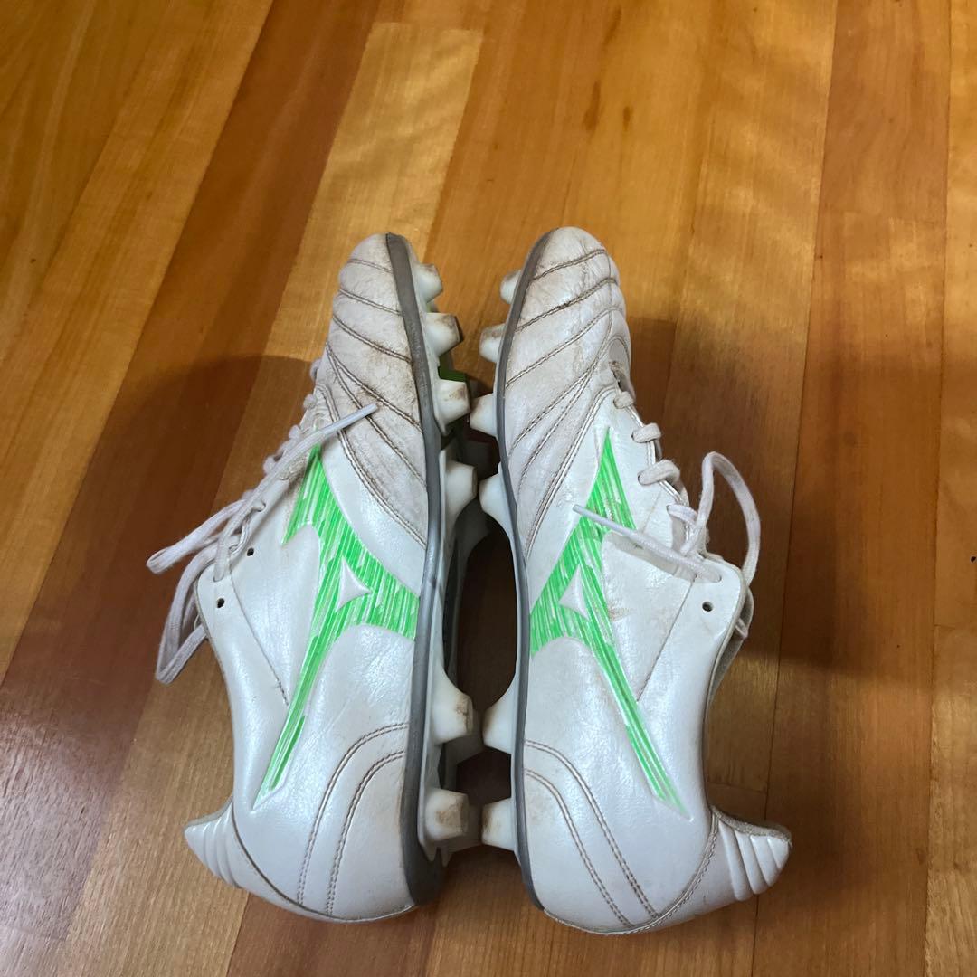 Mizuno モナルシーダネオ　ホワイト/グリーン 25.0cm