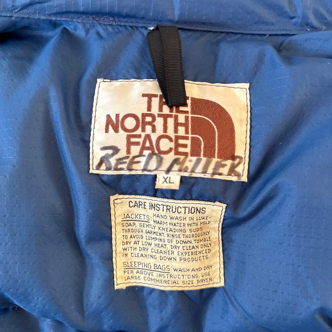 【良品】希少XL ノースフェイス 茶タグ usa製