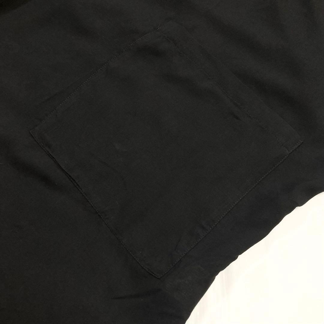 LIMI feu リミフゥ 22SS セルロース ガウンコート 黒2