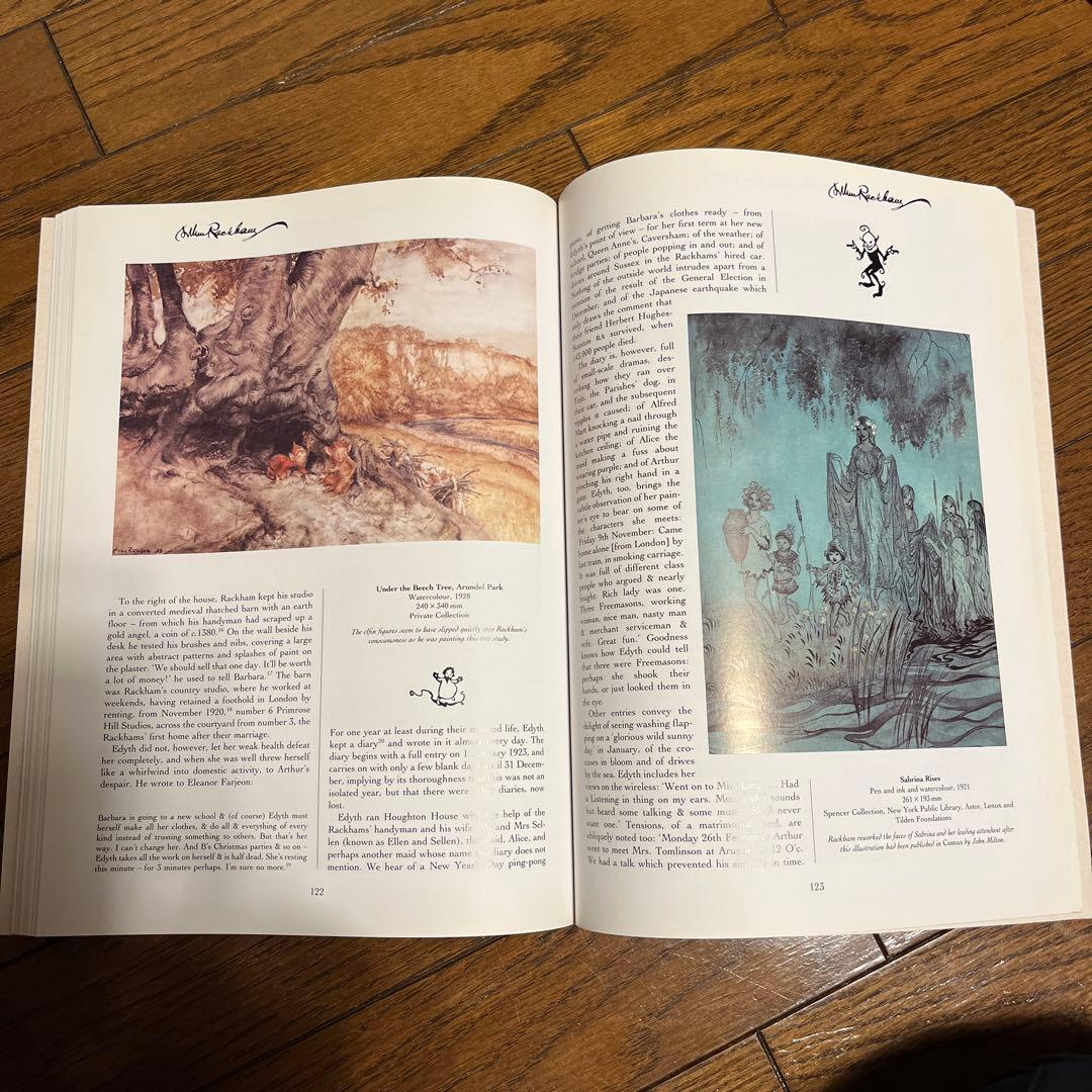 アート・デザイン・音楽 Arthur Rackham by James Hamilton
