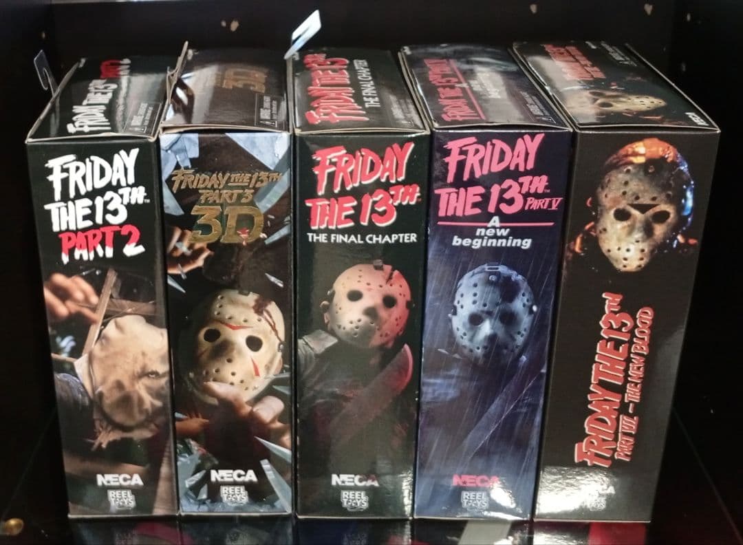 NECA 13日の金曜日 ジェイソン 5種セット