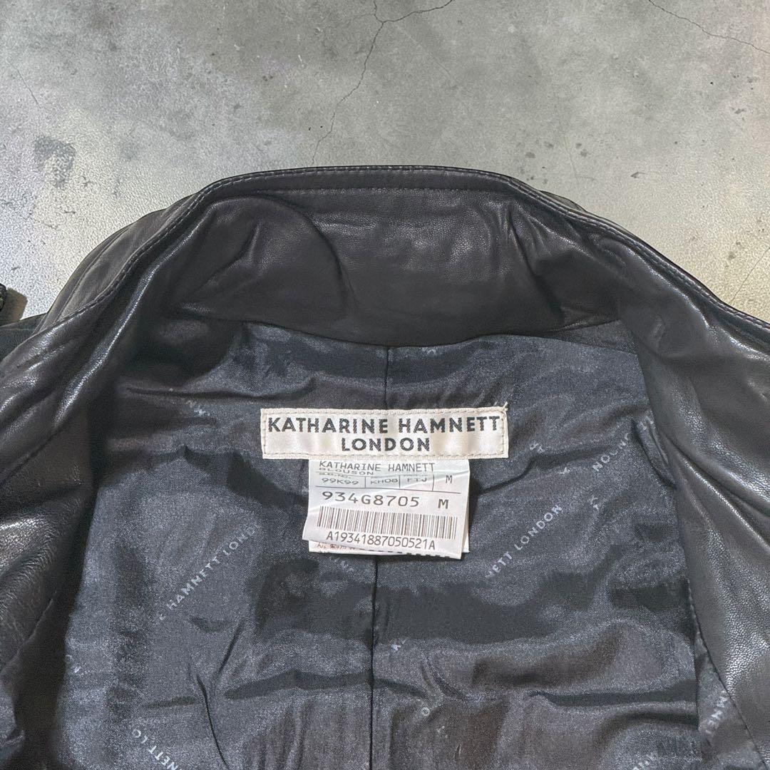 ジャケット・アウター darkwear double zip leather jacket opium