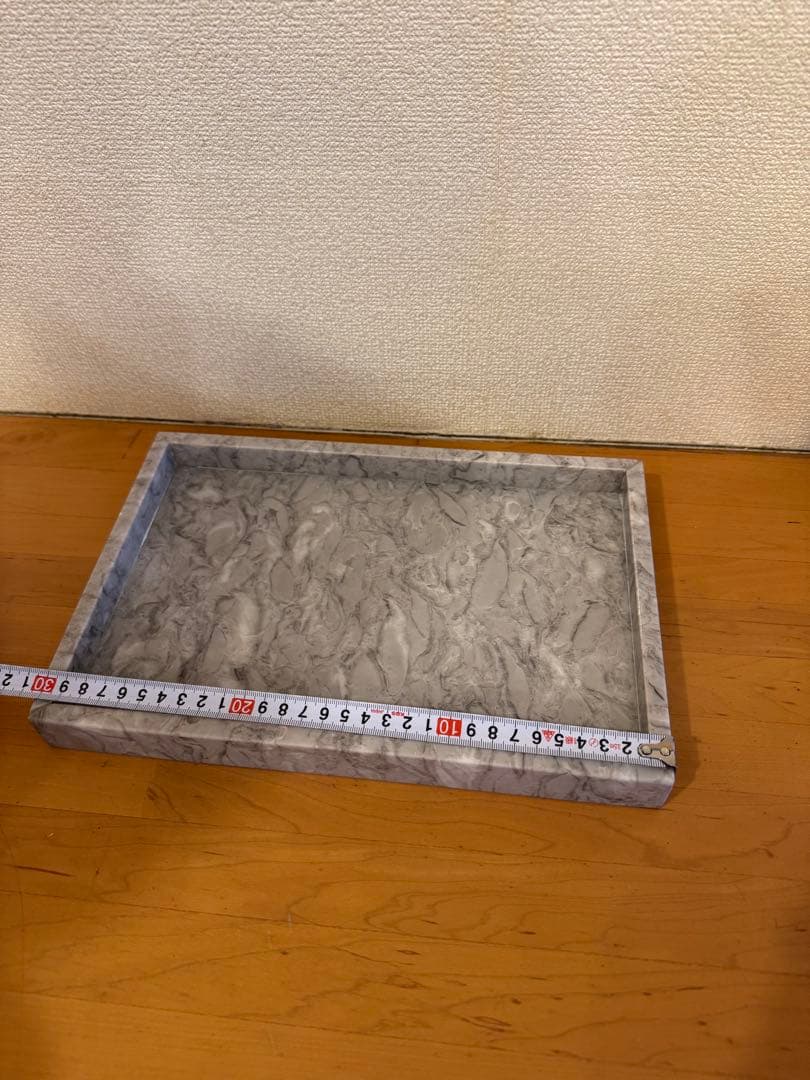 大理石 トレイ ホルダー セット