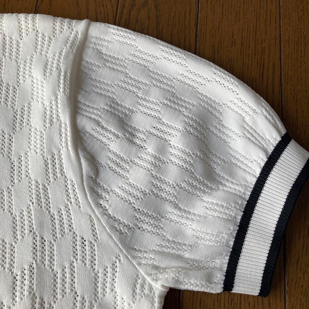 新品adidas アディダスゴルフ　レディース半袖ニットシャツ　M 17930円