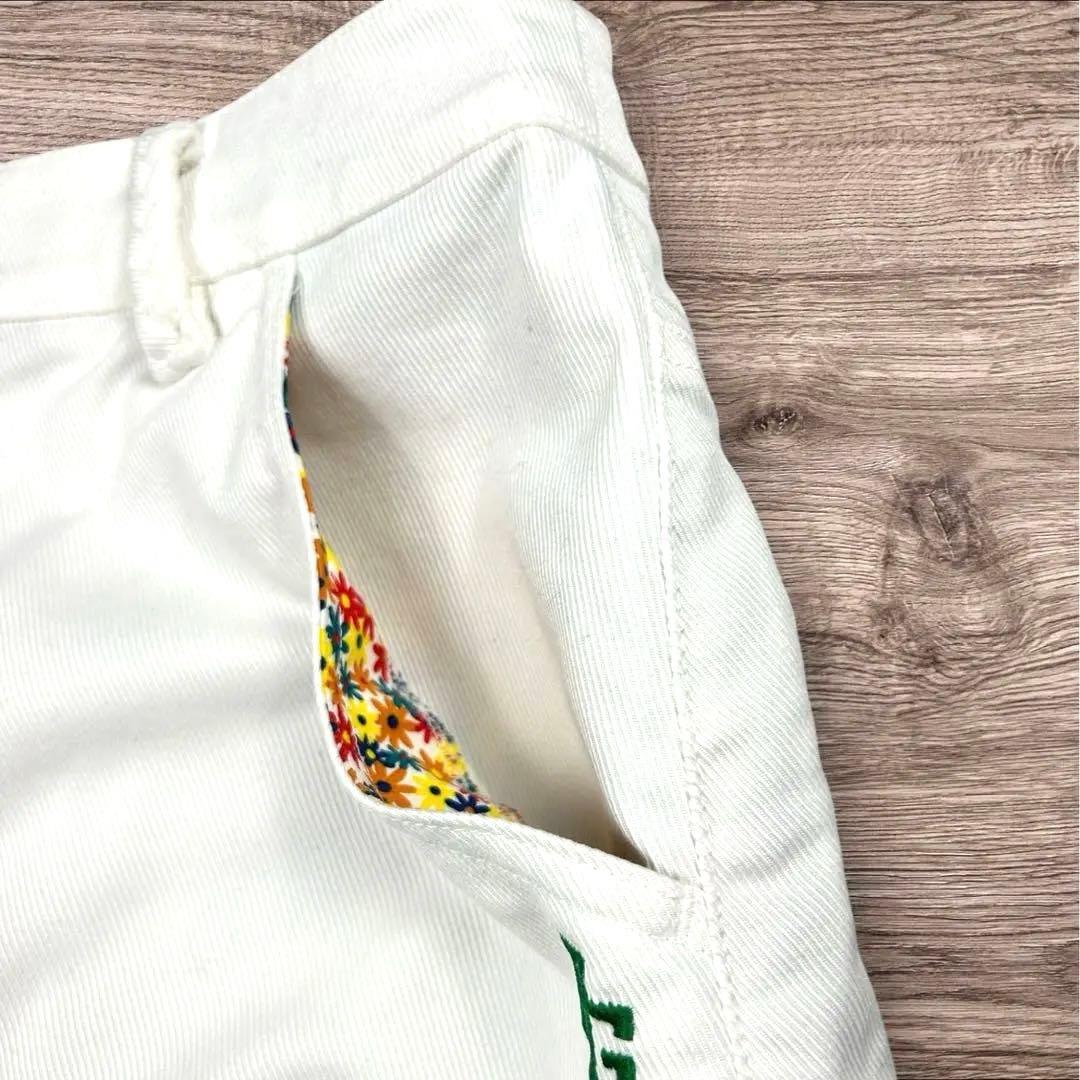 PEARLY GATES（パーリーゲイツ） 89 前ボタン　スカート ホワイトS
