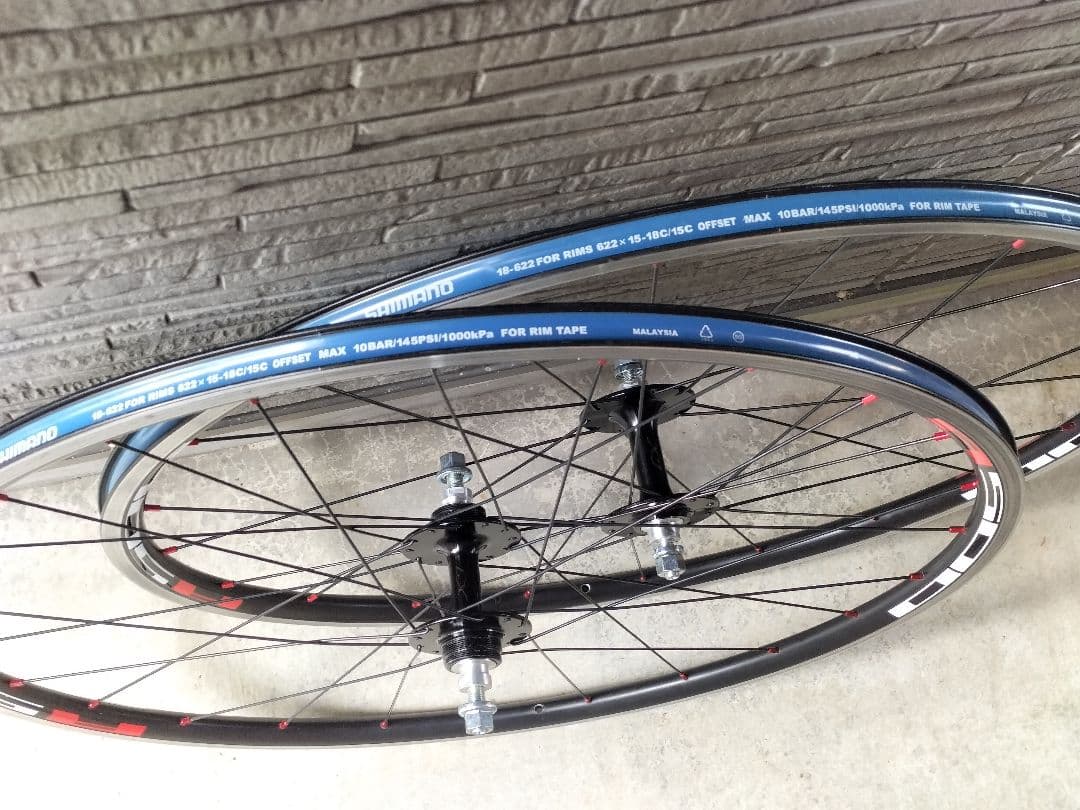 ピスト用ホイール前後 SHIMANO R500仕様 20H/24H