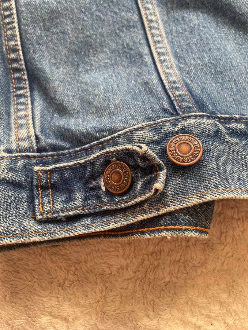 90's USA製705050217 Levi's デニムジャケット　お値引き