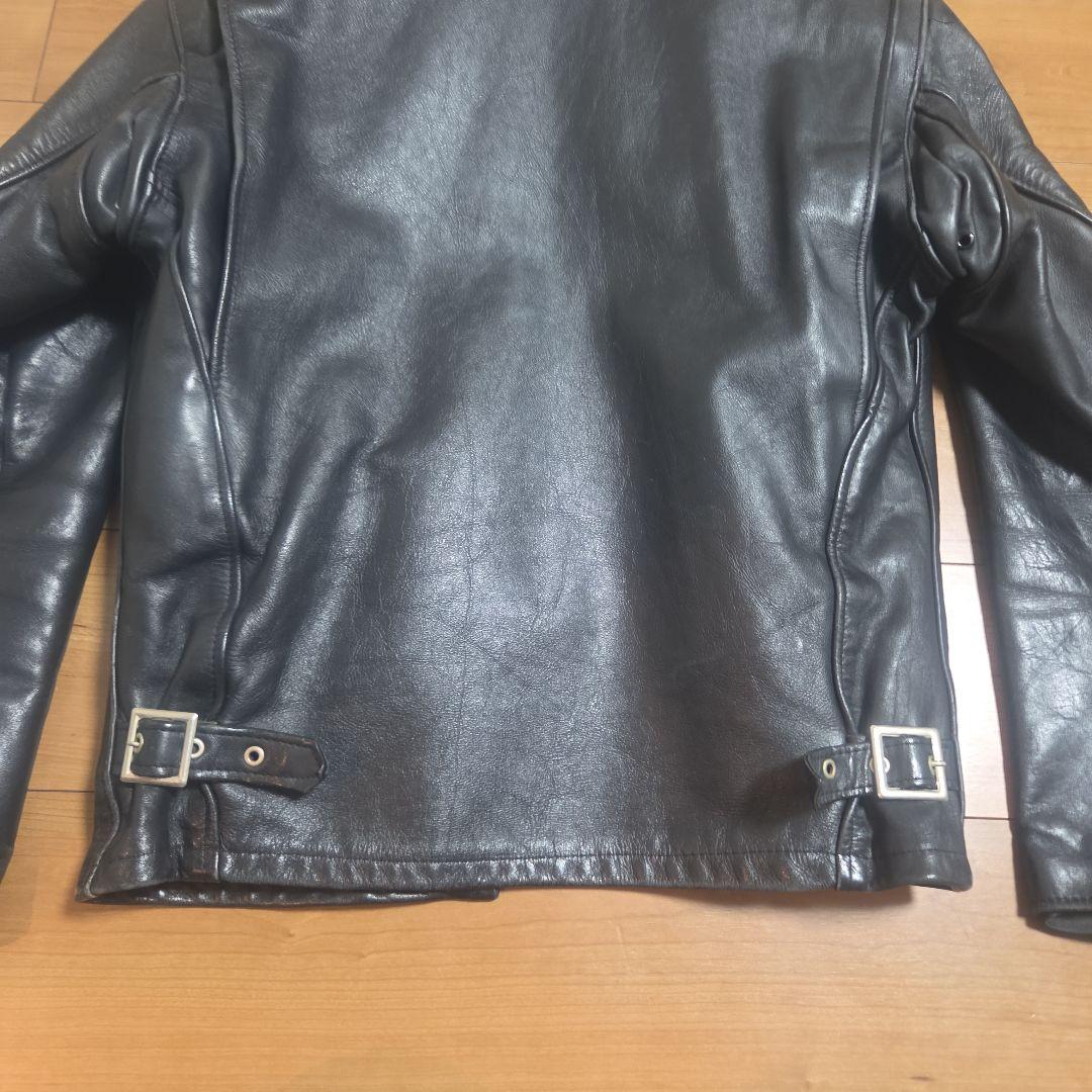 Schott シングルライダースジャケット 38