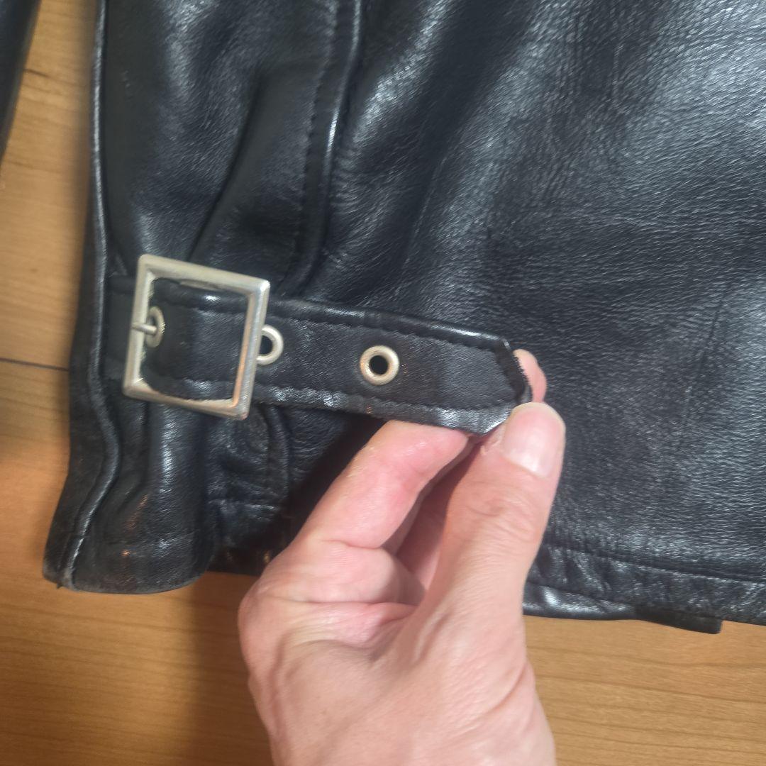 Schott シングルライダースジャケット 38