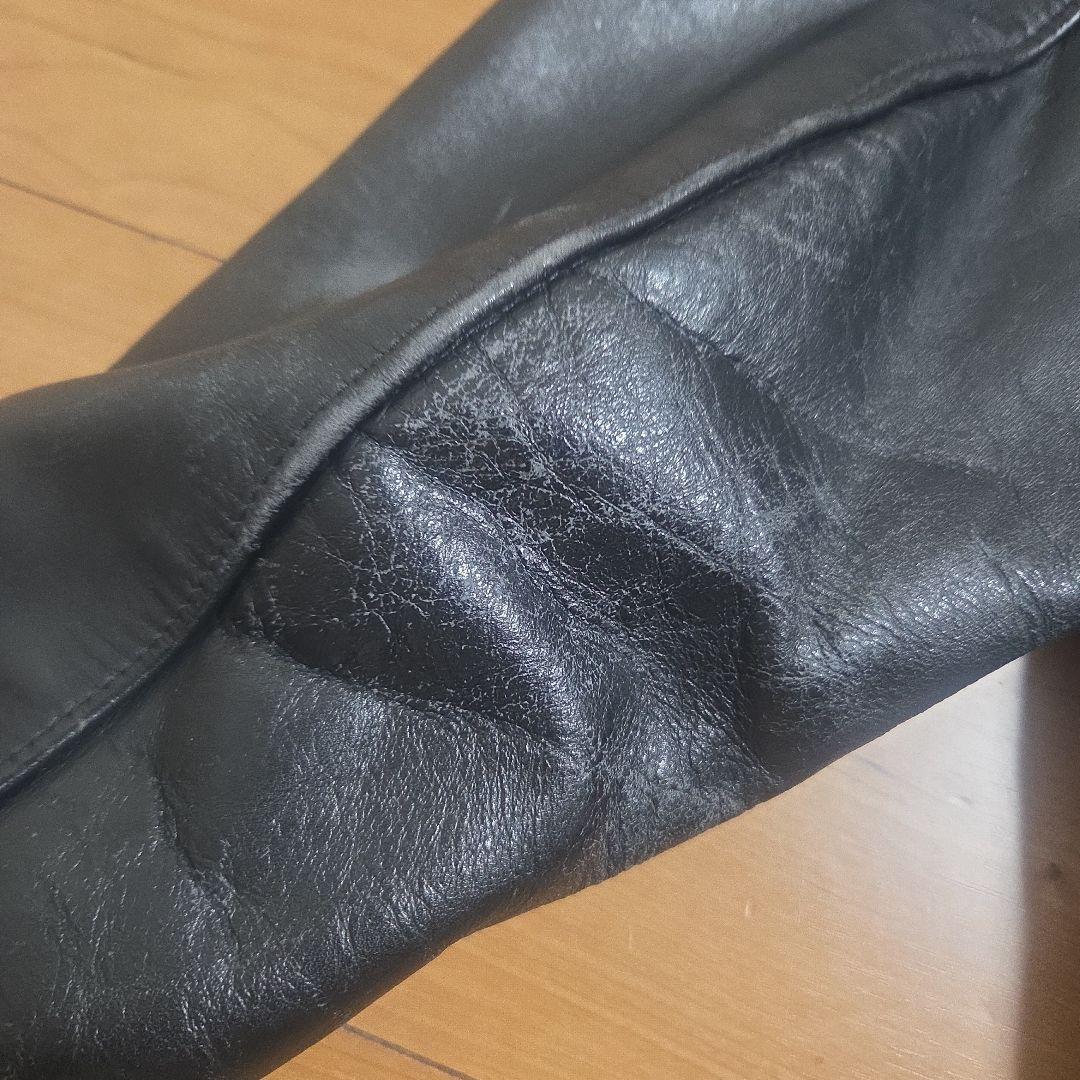 Schott シングルライダースジャケット 38